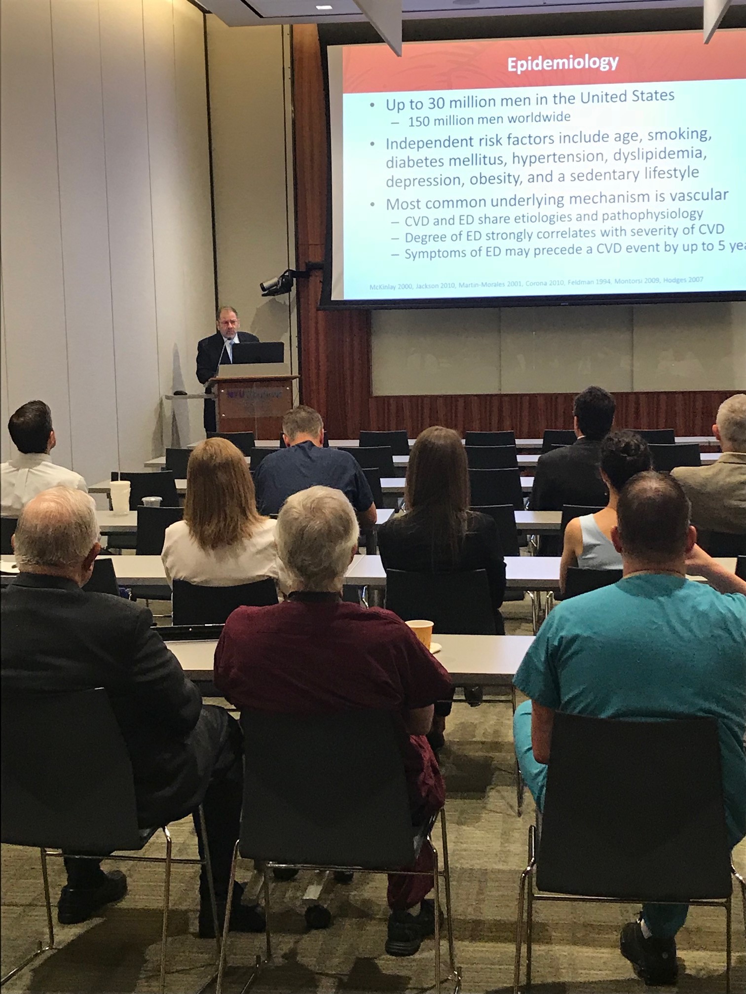 Cooper Urologist Dr. Allen Seftel Presents Grand Rounds at NYU Winthrop Hospital Inside Cooper