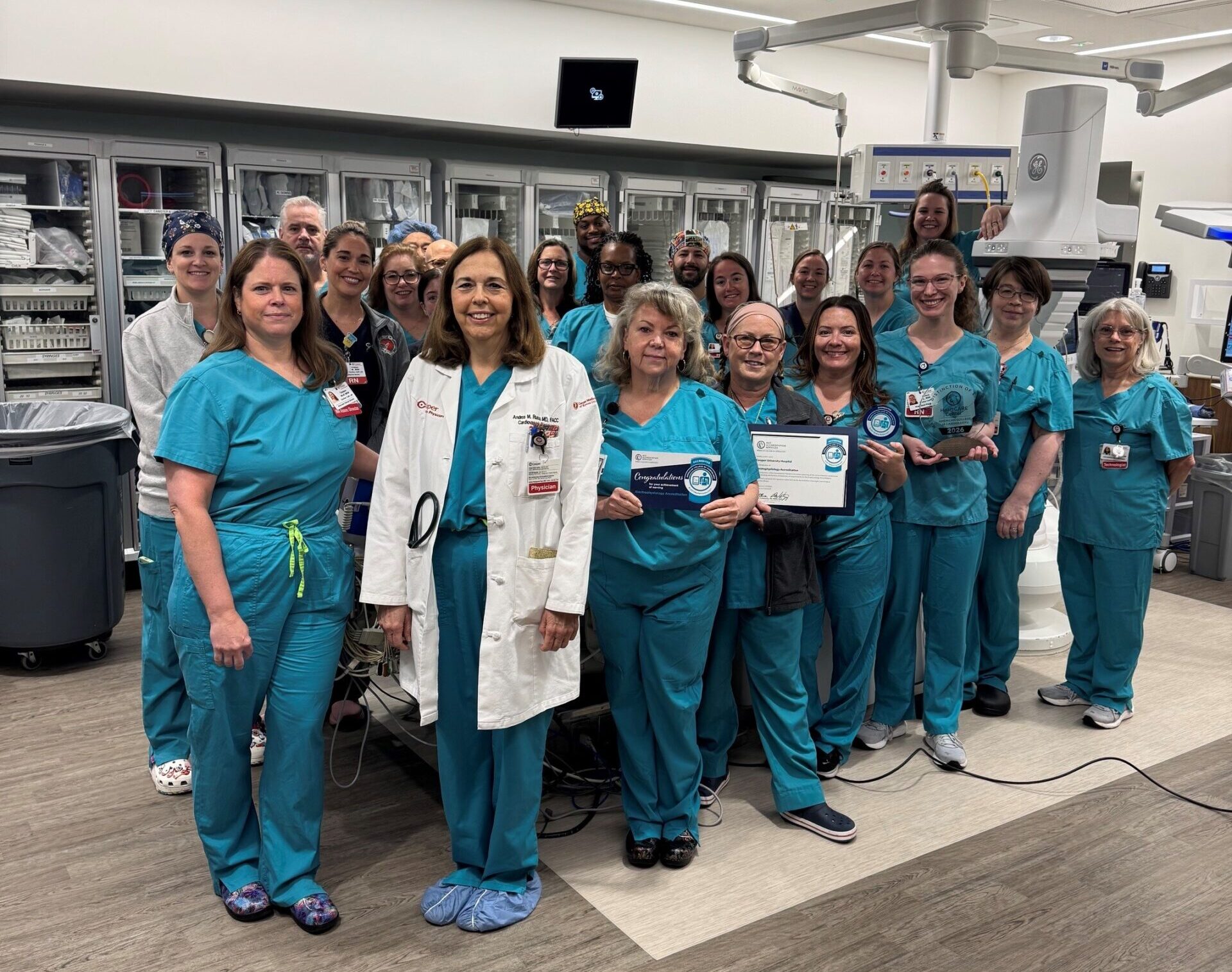 Cooper University Hospital Recognized for Excellence with ACC Electrophysiology Accreditation