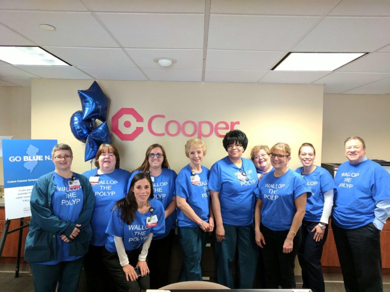 Going Blue in Willingboro for Colorectal Cancer Awareness Month