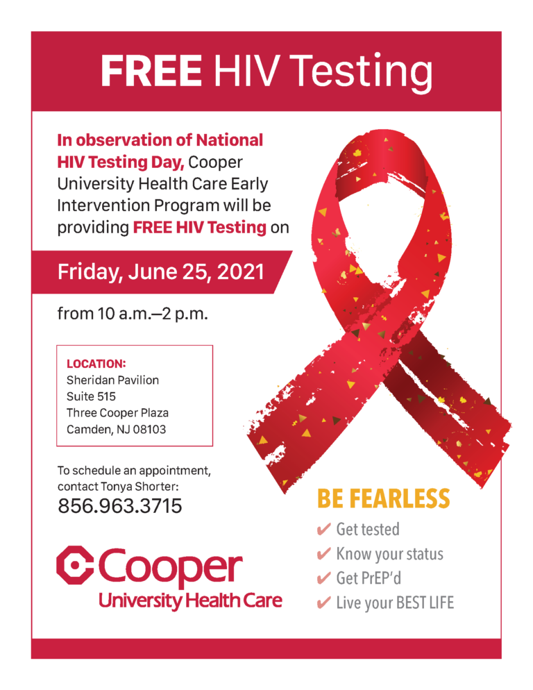 HIV Testing Day flyer